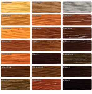 Hệ thống màu đa dạng của Tấm xi măng giả gỗ