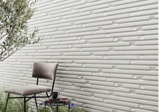 Tấm Xi Măng Ốp Tường Kmew trang trí quán cafe