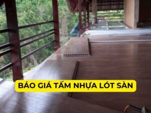 Tấm Nhựa Lót Sàn Chịu Lực Chống Trượt Giá Rẻ [Báo giá 2025]