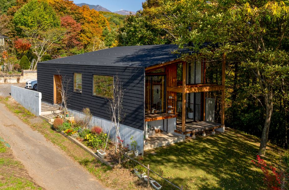 Nhà tiền chế khung thép 2 tầng xinh xắn