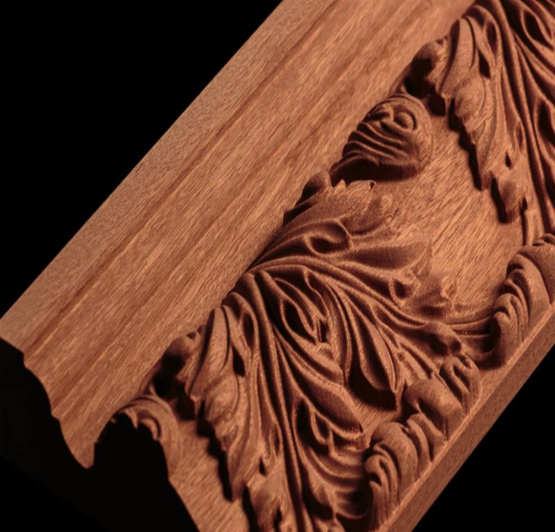 Phào chỉ gỗ mang đến vẻ đẹp sang trọng, ấm cúng và tự nhiên cho không gian nội thất