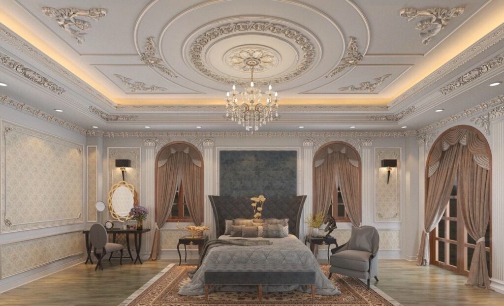 Phào chỉ tân cổ điển mang vẻ đẹp sang trọng, tinh tế