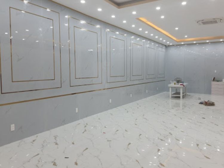 Tấm nhựa ốp tường giả đá