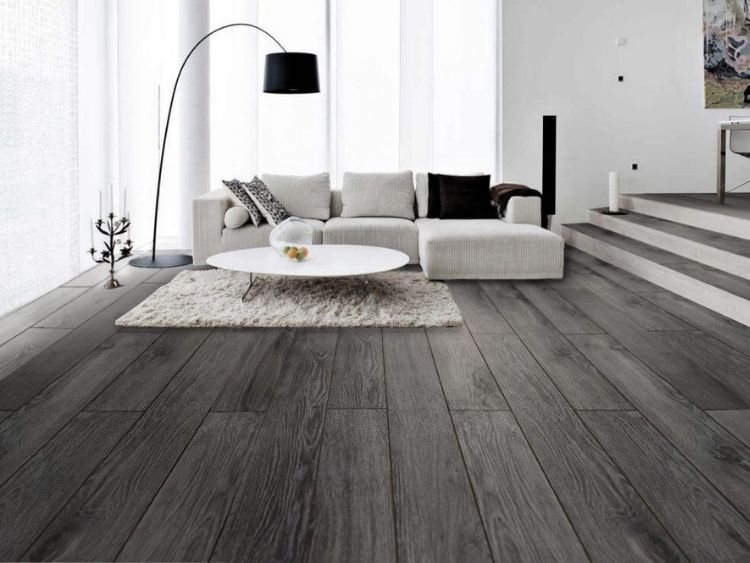 Không gian phòng khách yên tĩnh nhờ sàn nhựa cách âm hiện đại