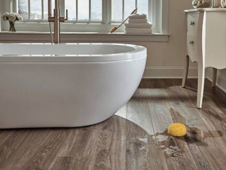 Sàn nhựa với khả năng chống thấm, chống ẩm tốt